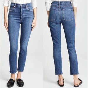 Agolde | Nico High Rise Slim Ankle Jeans Size 28